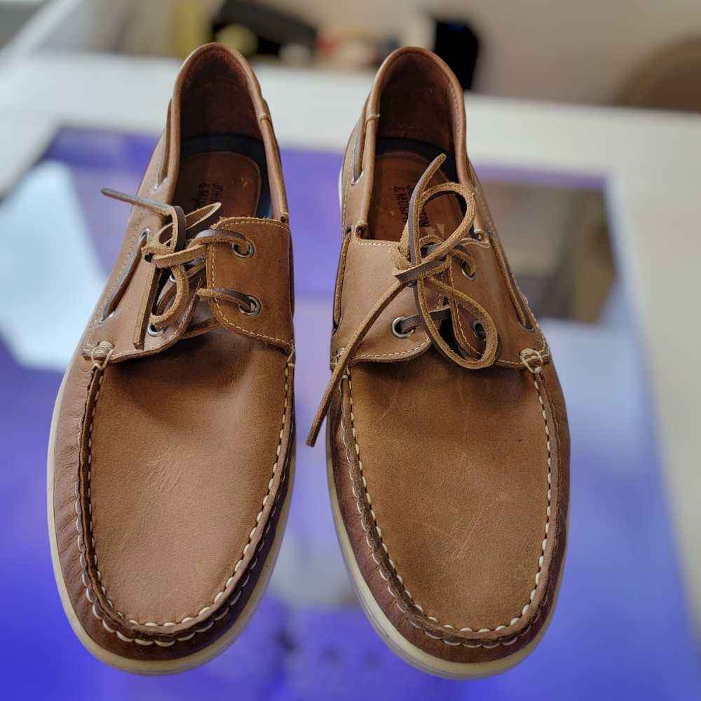 Johnson & Murphy Boat Shoes Loafers  I  Size 9.5M